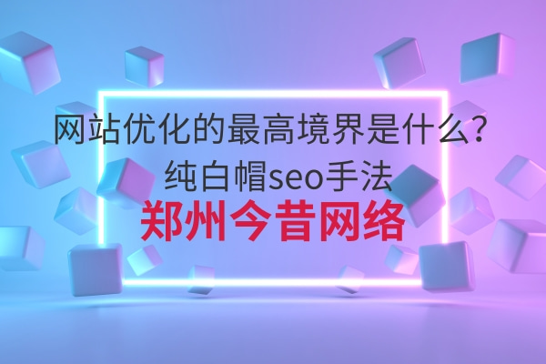 網站優化的最高境界是什么?純白帽seo手法