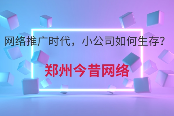 網絡推廣時代,小公司如何生存?