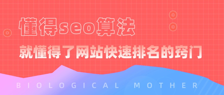 懂得seo算法,就懂得了網站快速排名的竅門
