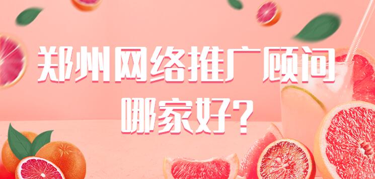 鄭州網絡推廣顧問哪家好?