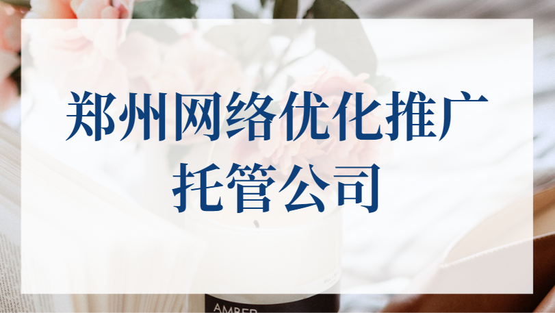 鄭州網絡優化推廣托管公司
